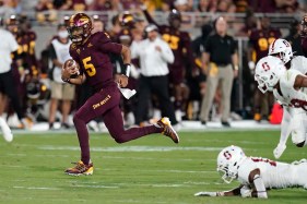 A former Pac-12 quarterback has joined two current Pac-12 quarterbacks on the top tier of Heisman Trophy candidates.