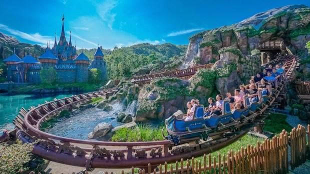 Wandering Oaken's Sliding Sleighs coming to the World of Frozen at Hong Kong Disneyland. (Disney)