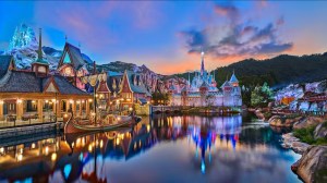 The World of Frozen themed land opening Nov. 20 at Hong Kong Disneyland has been dangled as a possible project for a proposed theme park expansion in the DisneylandForward plan.