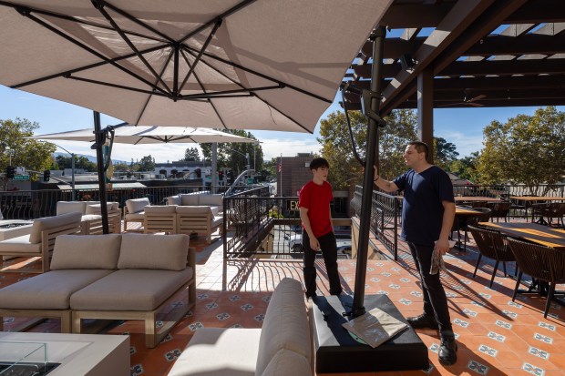 Copita, a roof-top restaurant coming to San Jose's Willow Glen neighborhood, is prepared on Thursday, Oct. 26, 2023, for next week's highly-anticipated opening. (Karl Mondon/Bay Area News Group)