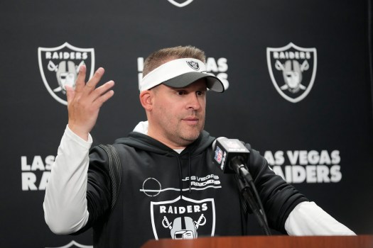 McDaniels led Raiders to a disappointing 9-16 record since being hired before the 2022 season. 